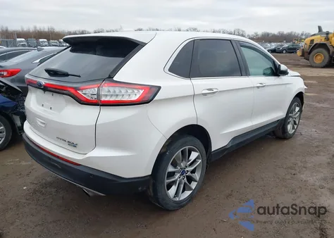 2018 Ford Edge Titanium из США, поврежденный, VIN 2FMPK4K95JBC36344